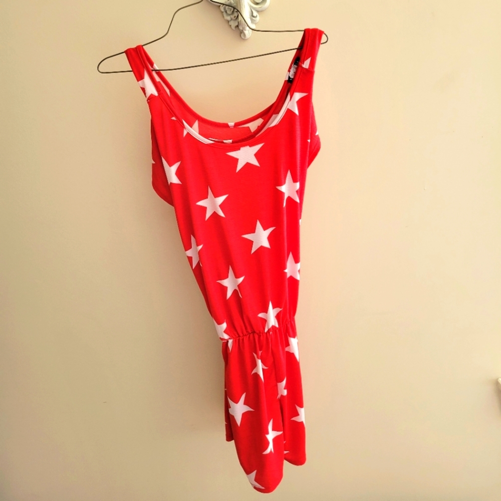 Star Spangled Romper from Shop the Mint boutique